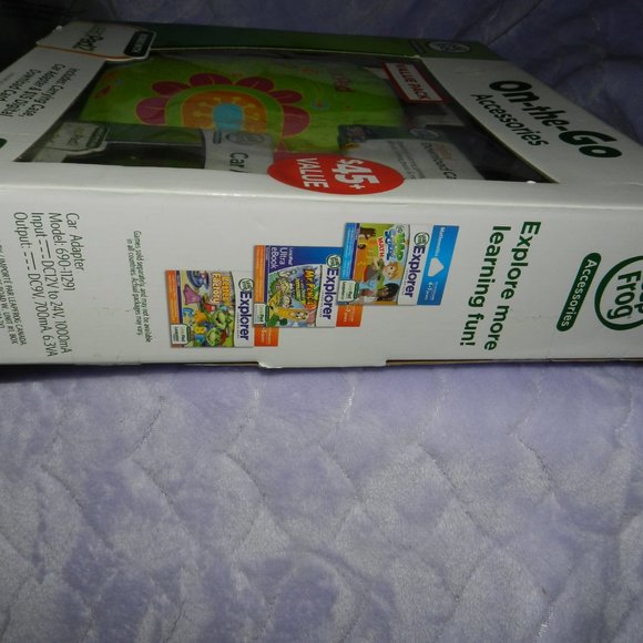 🐸Leapfrog On-the-go Bundle Set LeapPad 1-2 Tablet & LeapsterGS Sealed NWT! - Picture 6 of 9
